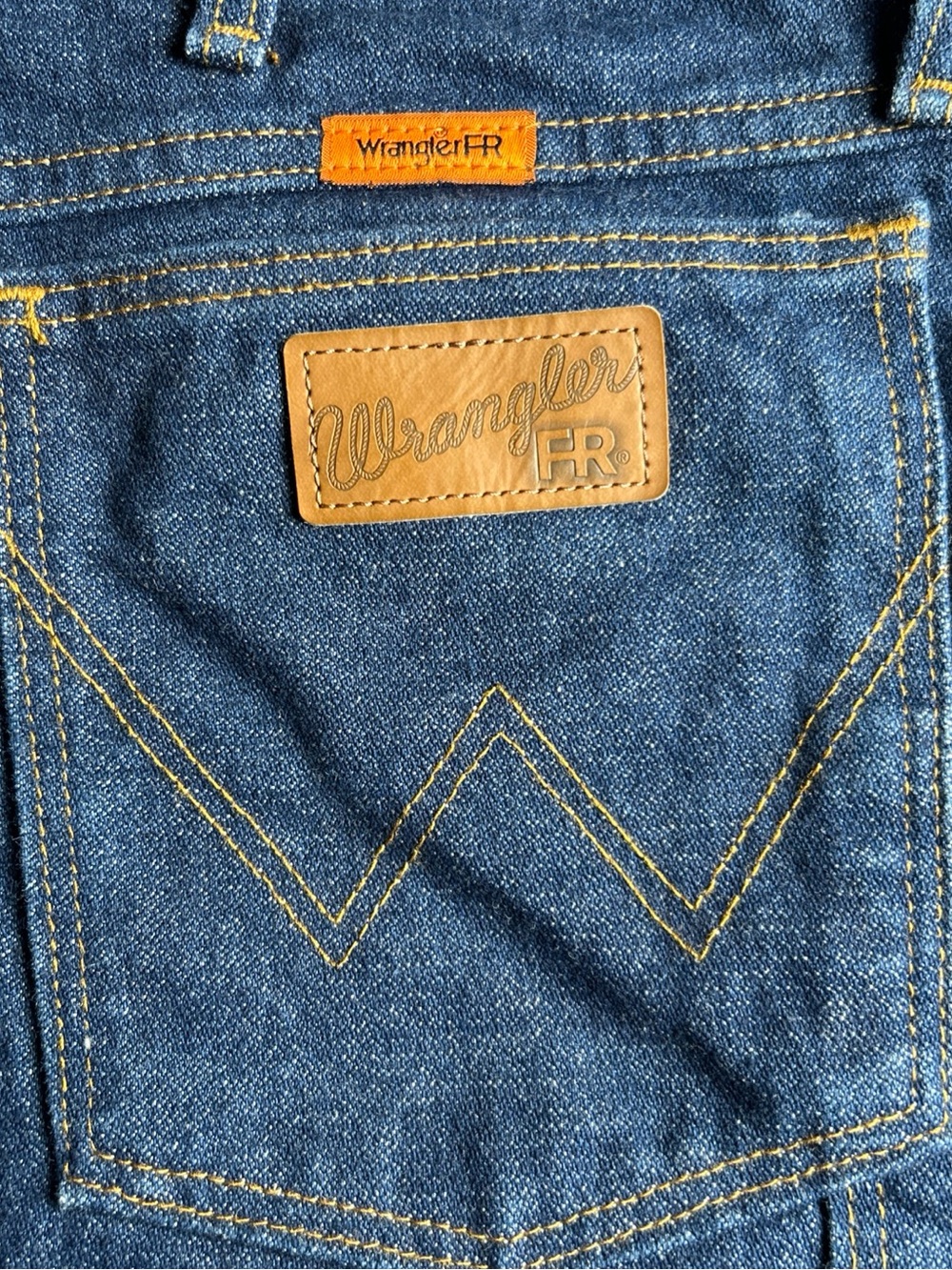 Wrangler FR flame resistant work jeans 38x30 Men's Denim Jeans
